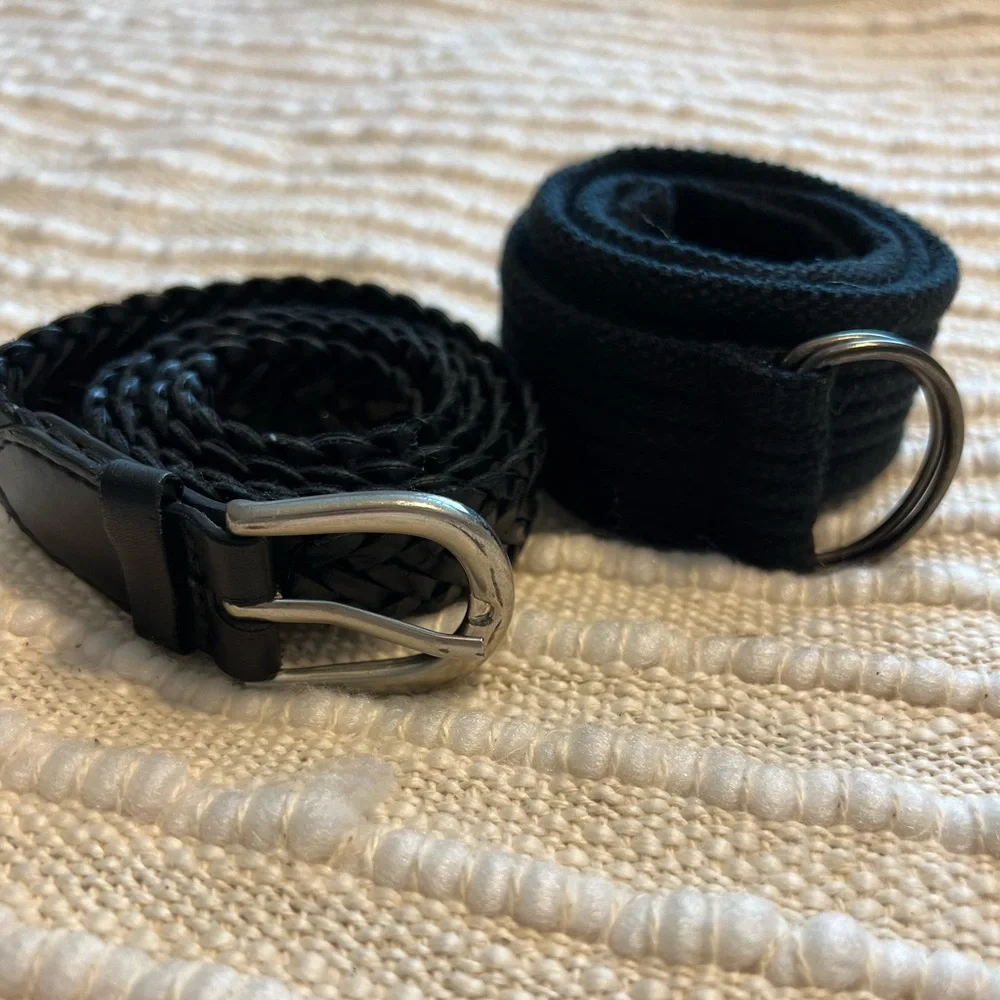 Set of Two Boy’s Belts Size XL